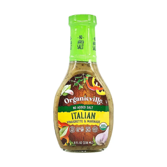 Organic Salt Free Italian Dressing, 8 fl oz