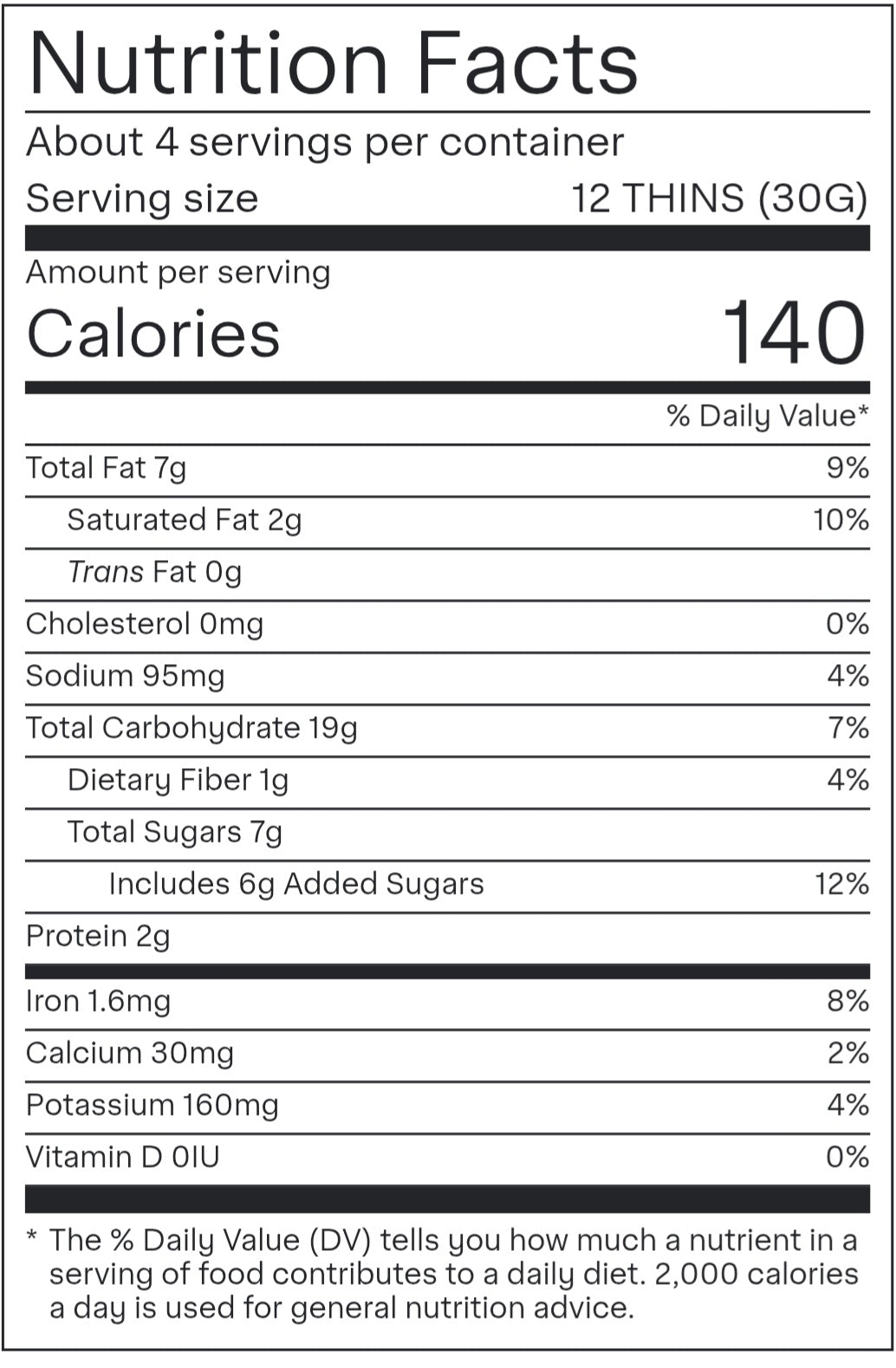 Low Sodium Simple Mills Chocolate Brownie Seed & Nut Flour Sweet Thins