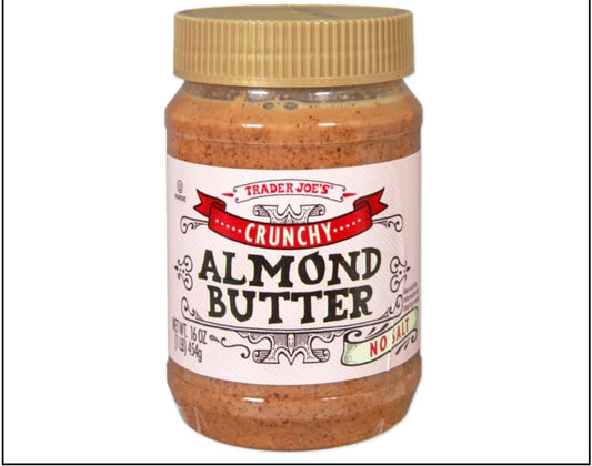 Crunchy Almond Butter No Salt