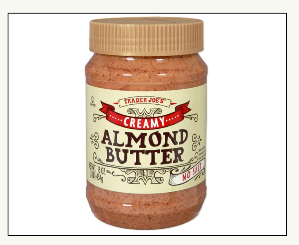 Creamy Almond Butter No Salt