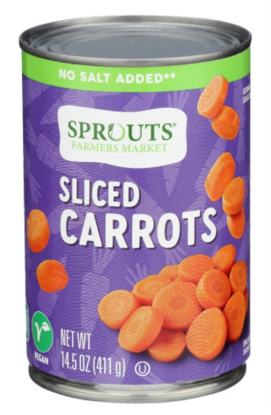 Sprouts No Salt Added Sliced Carrots