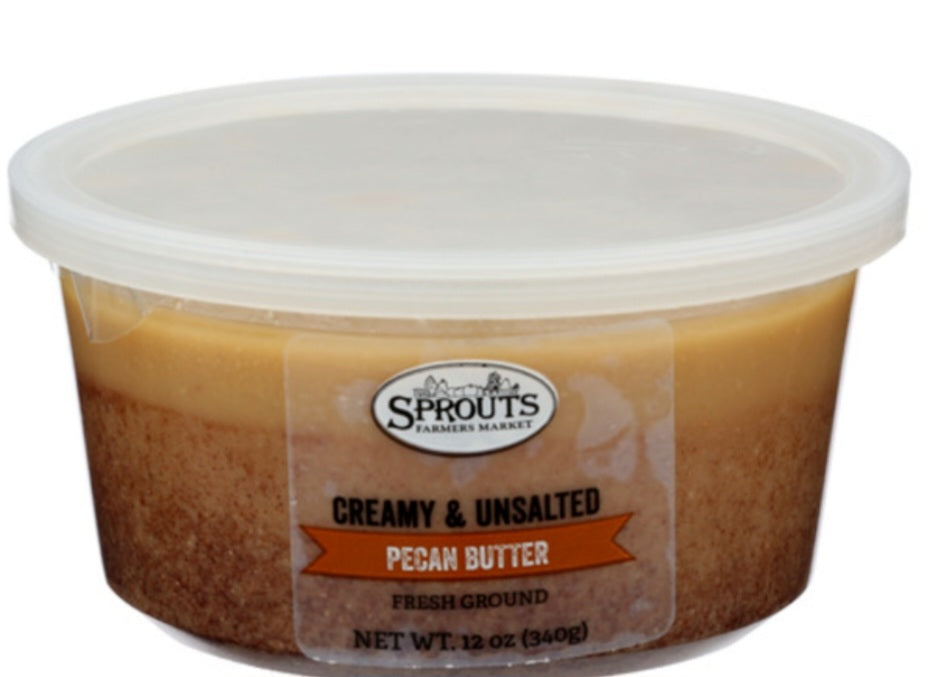 Sprouts Creamy & Unsalted Pecan Butter