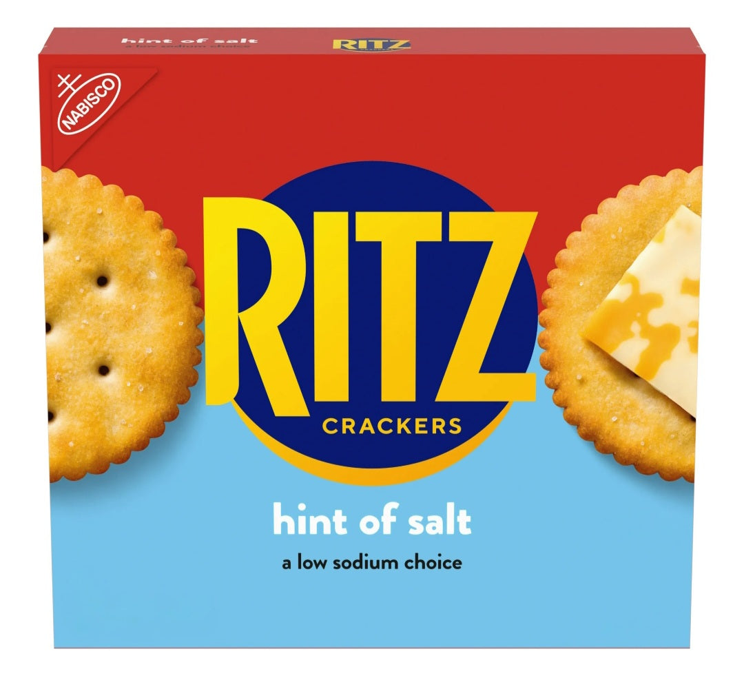 RITZ Crackers Hint of Salt Crackers, 13.7 oz