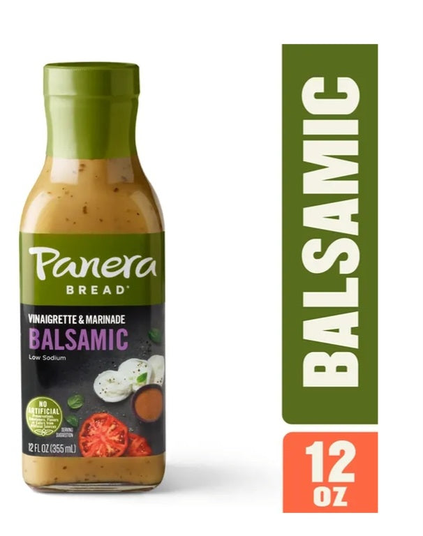 Panera Bread Vinaigrette & Marinade, Low Sodium, Balsamic 12 fl oz (355 ml)