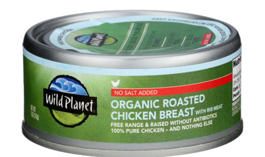 Wild Planet Organic Chicken Breast No Salt 5oz