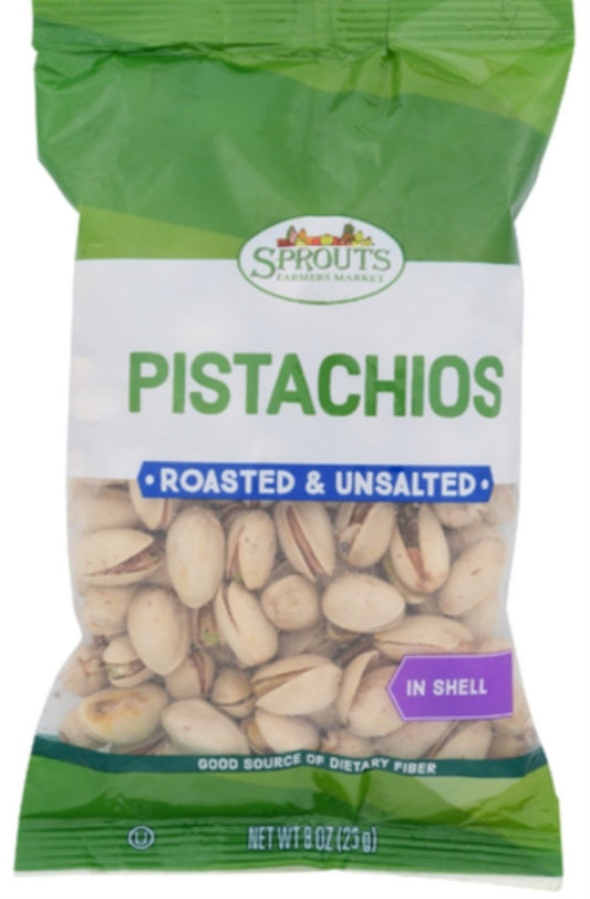 Sprouts Roasted Unsalted Pistachios In Shell 8 oz